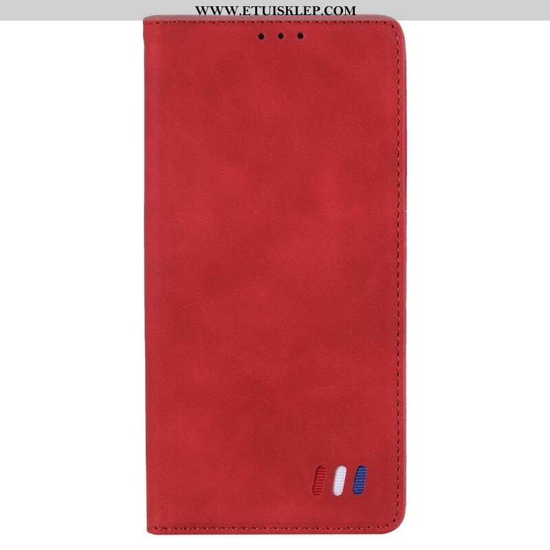 Etui Na Telefon do Poco M3 Pro 5G Etui Folio Trójkolorowy Skórzany Styl
